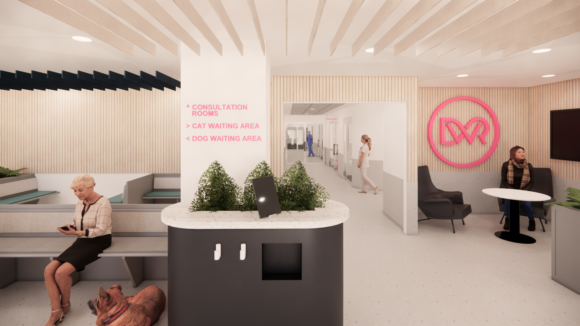 DWR Veterinary Specialists_Entrance Signage